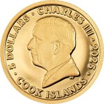 Pièce de monnaie en Argent 5 Dollars g 0.5 Millésime 2025 AZTEC EMPIRE