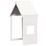 vidaXL Lit superposé sans matelas blanc 75x190 cm bois de pin massif