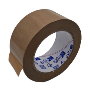 Lot de 3 Rouleaux Adhésifs PVC: 48 mm X 100 mètres havane silencieux