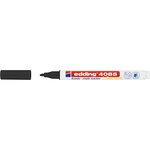 Marqueur Craie Liquide 4085 Noir Pointe Fine 1-2 mm x 10 EDDING