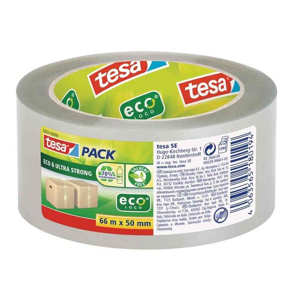 Ruban adhésif d'emballage ECO & ULTRA STRONG TESA