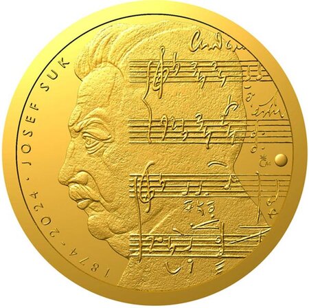 Pièce de monnaie en Or g 15.57 (1/2 oz) Millésime 2024 JOSEF SUK