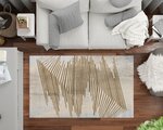Tapis de salon NOUR 120 x 180 cm - Or