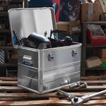 ALUTEC Boîte de rangement en aluminium COMFORT 30 L