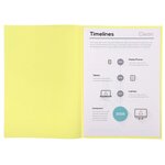 Paquet de 100 sous-chemises SUPER 60 22x31cm Assorties x 10 EXACOMPTA