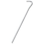 vidaXL Piquets de tente 50 Pièces 23 cm Ø7 mm acier galvanisé