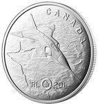Pièce de monnaie en Argent 20 Dollars g 31.39 Millésime 2025 AVRO ARROW