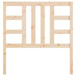 vidaXL Tête de lit 106x4x100 cm Bois massif de pin