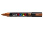 Marqueur pointe conique moyenne pc5m 1 8 - 2 5mm bronze x 12 POSCA