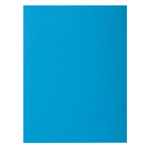 Paquet De 50 Chemises 2 Rabats Rock''s 210 - 24x32cm - Bleu - X 5 - Exacompta