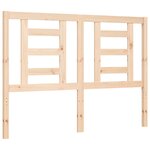 vidaXL Cadre de lit sans matelas bois massif