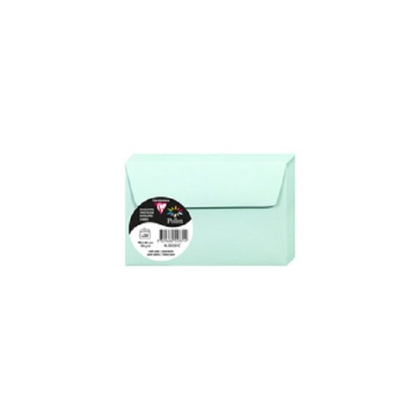Enveloppe pollen 90x140 vert jade paquet de 20