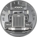 TRUCK KING OF THE ROAD 2 Once Argent Monnaie 10 Dollars Cook Islands 2022