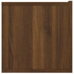 vidaXL Meubles TV 2 Pièces chêne marron 80x30x30 cm bois ingénierie