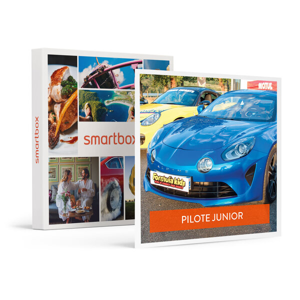 SMARTBOX - Coffret Cadeau Stage pilotage enfant : 3 tours de circuit au volant d'une Alpine A110 -  Sport & Aventure