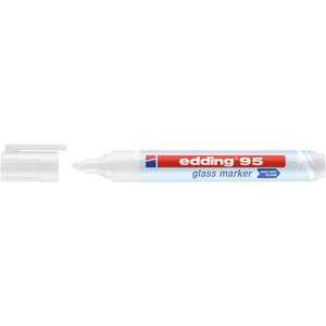 Marqueur pour verre 95 blanc 1 5-3 mm x 10 EDDING
