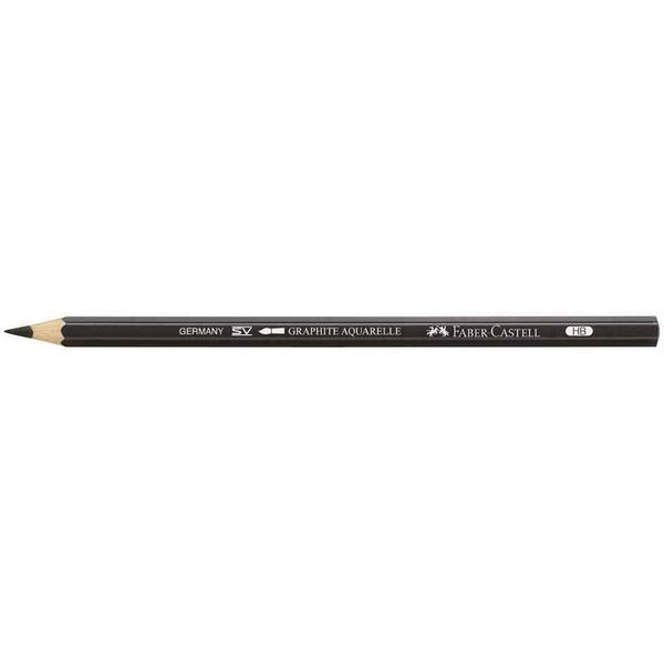 Crayon graphite aquarelle mine 3 3 mm hb x 6 faber-castell