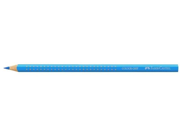 Crayon couleur triangulaire Color GRIP, bleu FABER-CASTELL