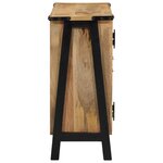 vidaXL Buffet 88x30x69 cm bois massif de manguier