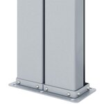 vidaXL Auvent latéral rétractable Marron 140x1000 cm