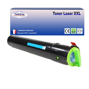 Toner compatible avec ricoh aficio mpc2030 mpc2050 mpc2530 mpc2550 remplace ricoh 842064/841505/842060/841197 - cyan - 9 500 pages - t3azur