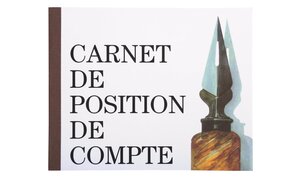 Piqûre 'Position de compte' 40 pages 160 x 195 mm EXACOMPTA