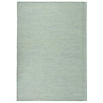 vidaXL Tapis à tissage plat d'extérieur 200x280 cm Turquoise