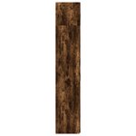 vidaXL Armoire de rangement chêne fumé 70x42 5x225cm bois d'ingénierie