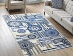 Tapis de salon MILANO 200 x 290 cm - Bleu