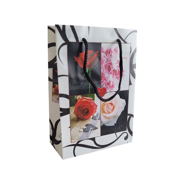 Pochette Cadeau Souple en Plastique  Élégante et Pratique - Roses