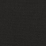 vidaXL Canapé à 2 places Noir 140 cm Tissu