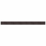 vidaXL Tapis rectangulaire marron foncé 70x1000 cm bambou