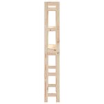 vidaXL Étagère de toilette 63x26x171 cm Bois de pin massif