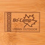 Bo-Camp Table de camping pliable Richmond 70x40 cm Bambou