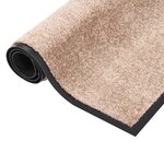 vidaXL Paillasson Beige 40x60 cm