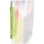 Chemise De Présentation Polypropylène Semi-rigide Clip Design - A4 - Couleurs Assorties - X 25 - Exacompta