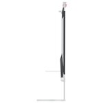 vidaXL Barrière de sécurité de lit d'enfant Gris foncé 180x25 cm Tissu