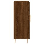 vidaXL Buffet chêne marron 69 5x34x90 cm bois d'ingénierie