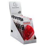 Dérouleur D'adhésif Double-face Repositionnable Pour Photos - Longueur : 15m - Framboise - Exacompta