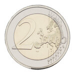 2 euros commémorative Espagne 2012 - 10 ans de l'Euro.