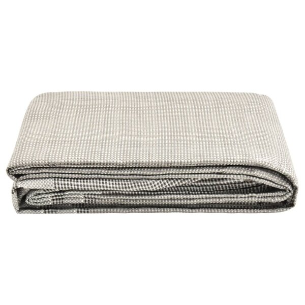 vidaXL Tapis de tente 600x300 cm Gris foncé