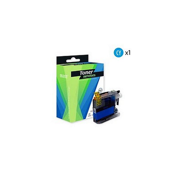 Cartouche compatible brother lc123 cartouche cyan lc123c (cupcake)