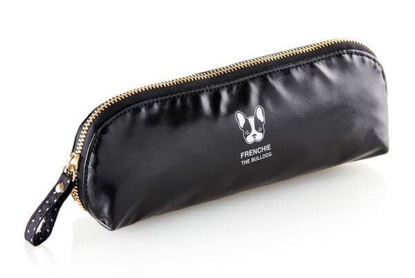 Trousse Ovale Simil.Cuir Frenchi G.Blac