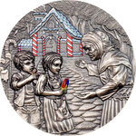 Pièce de monnaie en Argent 20 Dollars g 93.3 (3 oz) Millésime 2022 Fairy Tales Fables HANSEL AND GRETEL