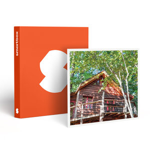 SMARTBOX - Coffret Cadeau Séjour dans les arbres : 2 jours en famille dans une cabane et tyrolienne près de Tarbes -  Séjour