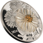 Pièce de monnaie en Argent 5 Dollars g 62.2 (2 oz) Millésime 2024 DAISY