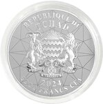 Pièce de monnaie en Argent 5000 Francs g 31.1 (1 oz) Millésime 2024 EAGLE MULTIFACETED