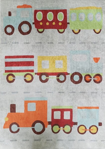 Tapis enfant 100 x 160 cm - Multicolore