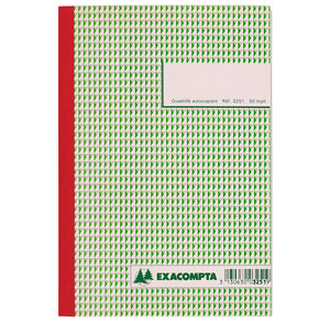 Manifold QUADRILLE 5x5 210 x 148 mm 50 feuillets Tripli x 10 EXACOMPTA