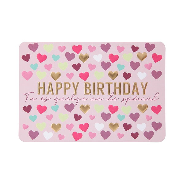 Carte de voeux - anniversaire - tu es quelqu'un de spécial